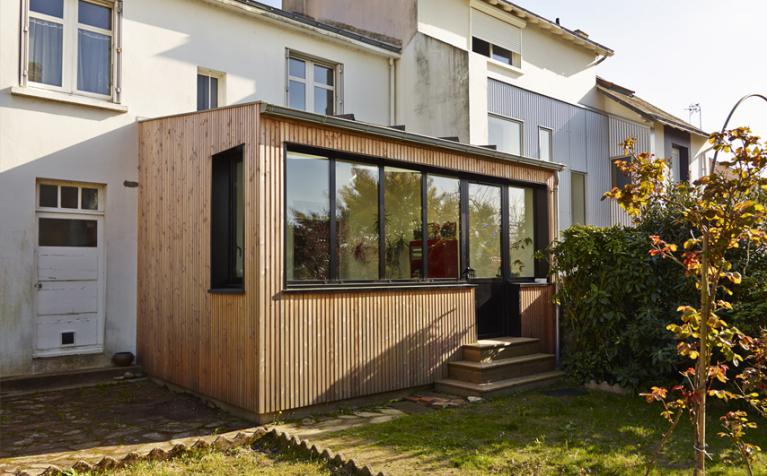 Le Copeau : Extension bois 
pour agrandir sa maison